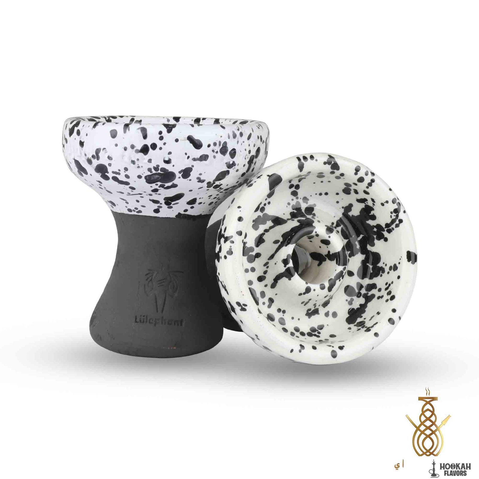 LULEPHANT HOOKAH BOWLS LITTLE-WHITE AND BLACK