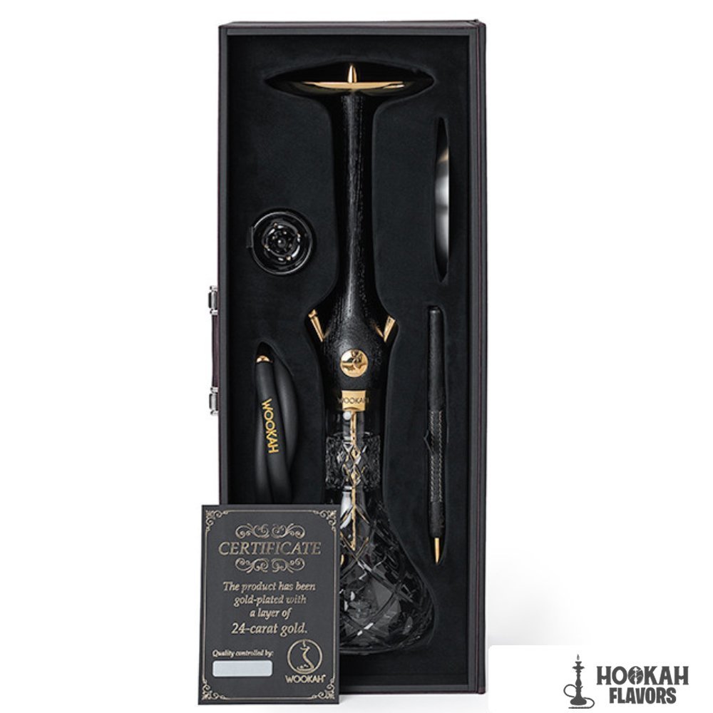 WOOKAH HOOKAH 24K GOLD PLATED NOX OLIVES - Image 2
