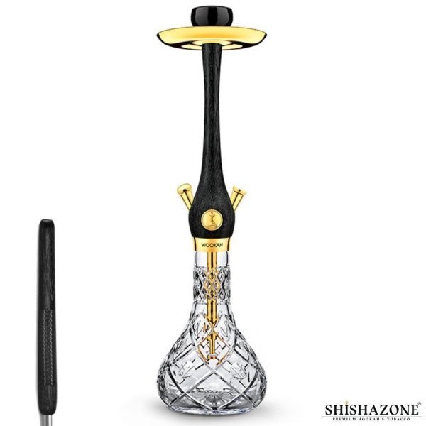 WOOKAH HOOKAH 24K GOLD PLATED NOX OLIVES