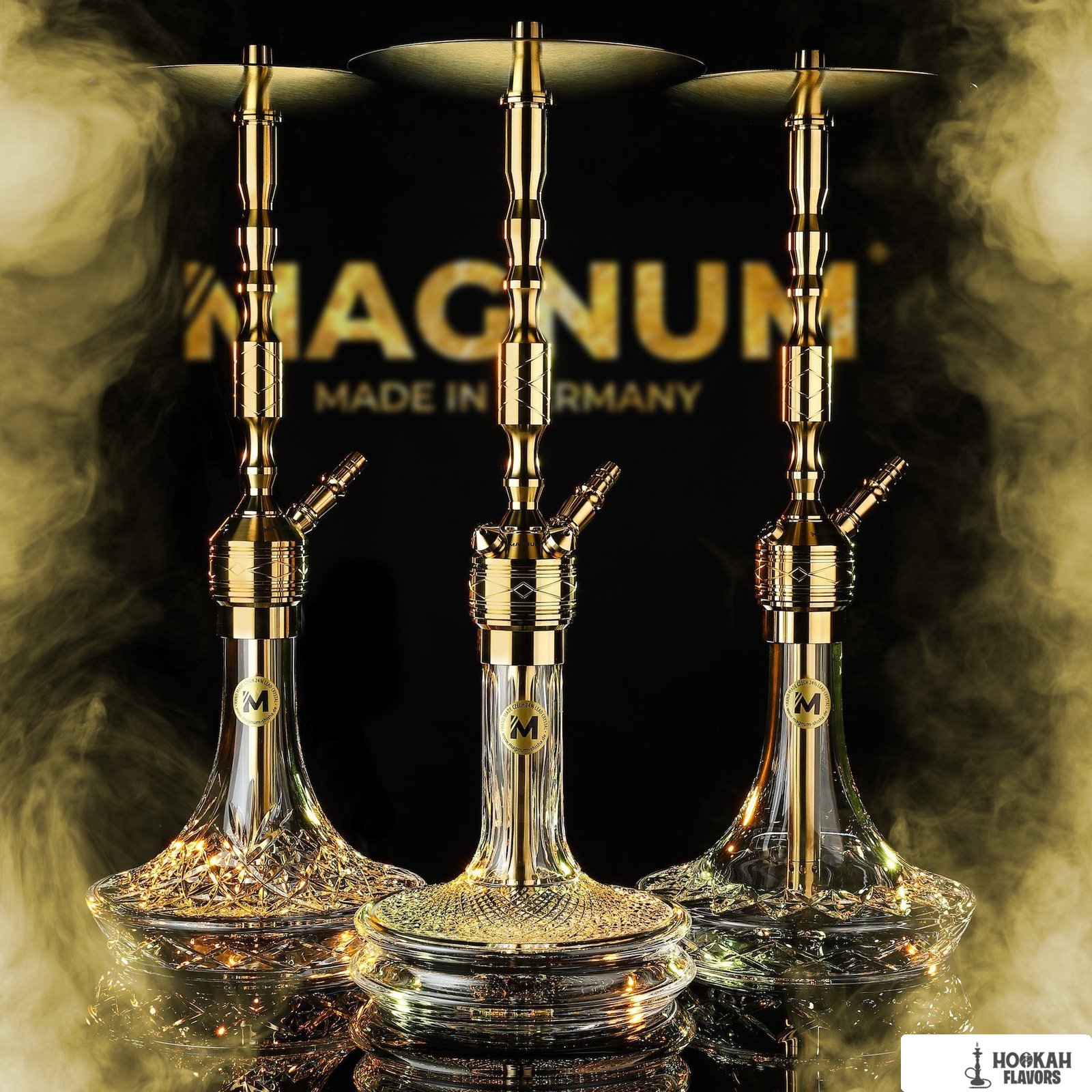 MAGNUM SHISHA INDUSTRY 24 KARAT GOLD BOWL - REVOLUTION X5 - Image 2
