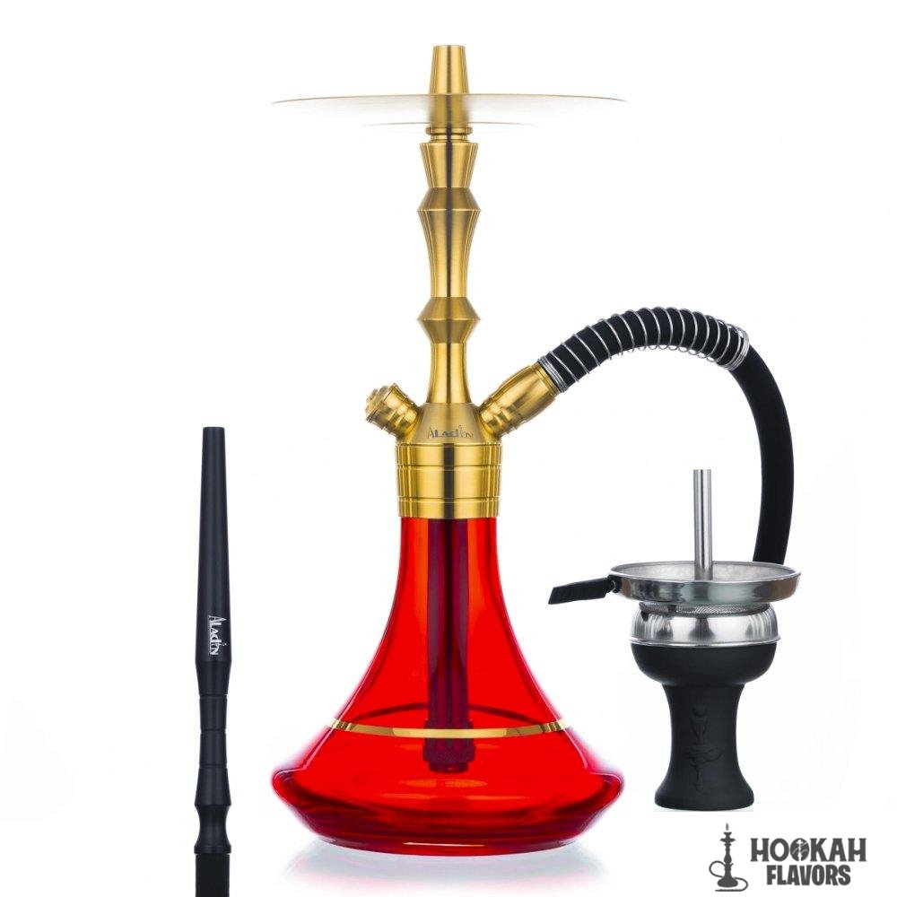 ALADIN SHISHA MVP 360 GOLD LIMITED EDITION - RUBY RED - Image 3