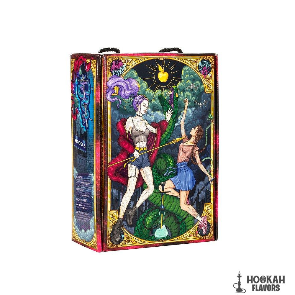 ALPHA HOOKAH S BLACK MATTE (FULL SET) - Image 2