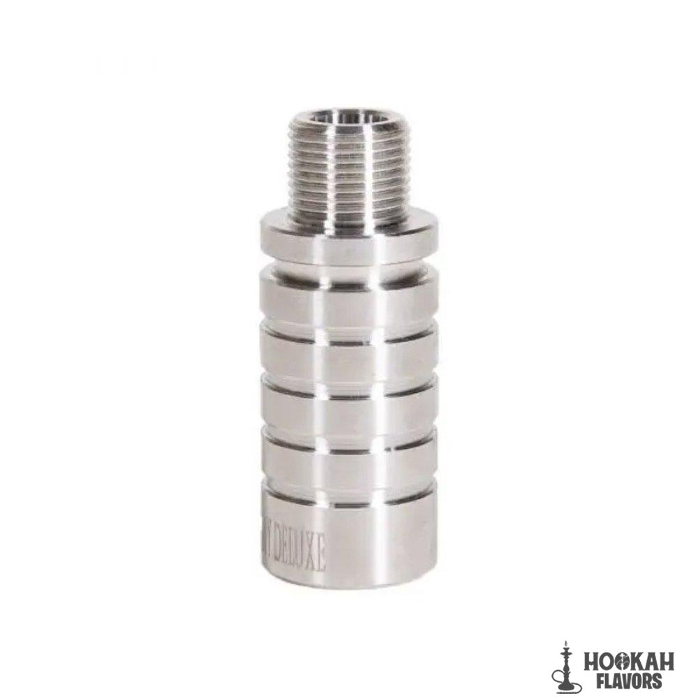 AMY STAINLESS STEEL GROUND JOINT ADAPTER FOR GLASS MOLASSES CATCHER 18/8 – AD009 - Image 2