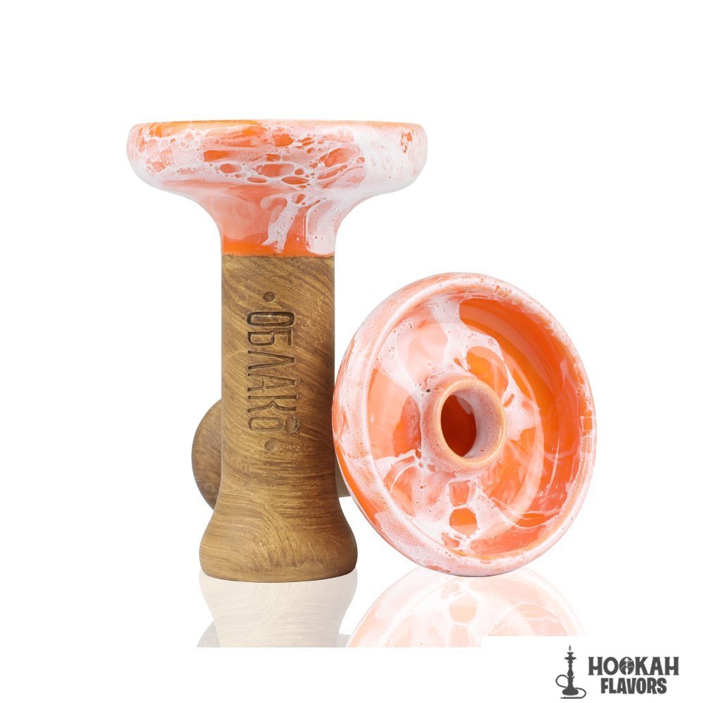 OBLAKO PHUNNEL LARGE BOWL - ORANGE 2