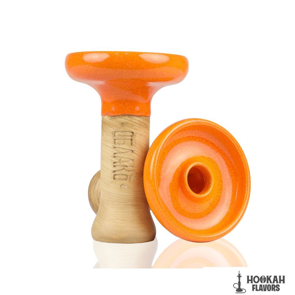 OBLAKO PHUNNEL LARGE BOWL - ORANGE 3