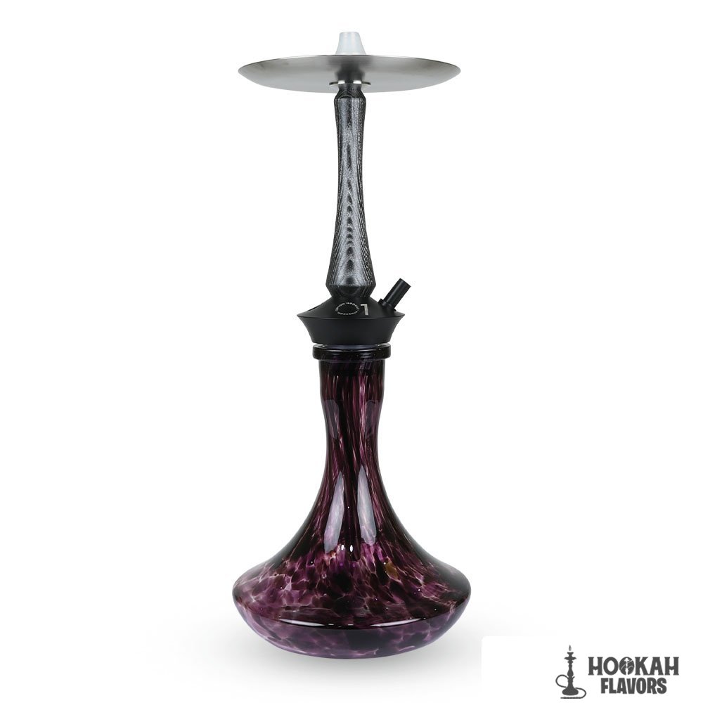 UNION HOOKAH SLEEK STANDARD BLACK SILVER