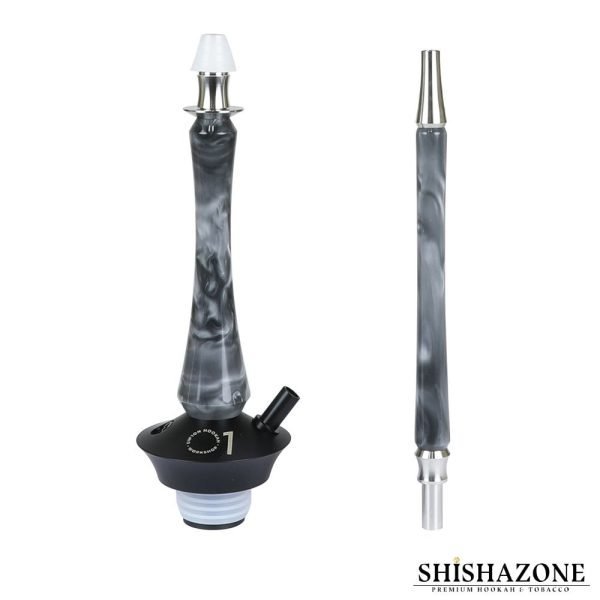 UNION HOOKAH SLEEK ACRYL GREY - Image 2