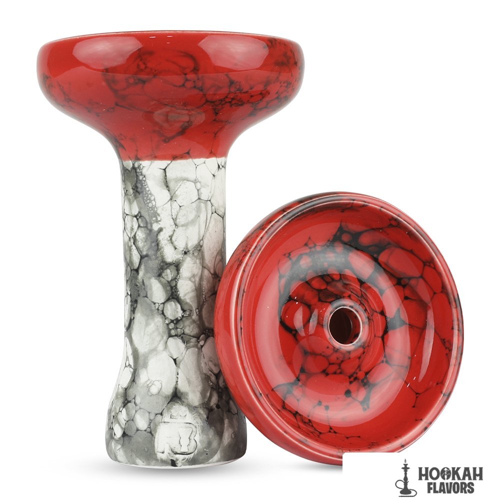 ROYAL BOWL HOOKAH HEAD - CAESAR RED