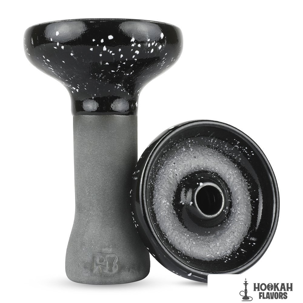 ROYAL BOWL HOOKAH HEAD - DUKE BLACK