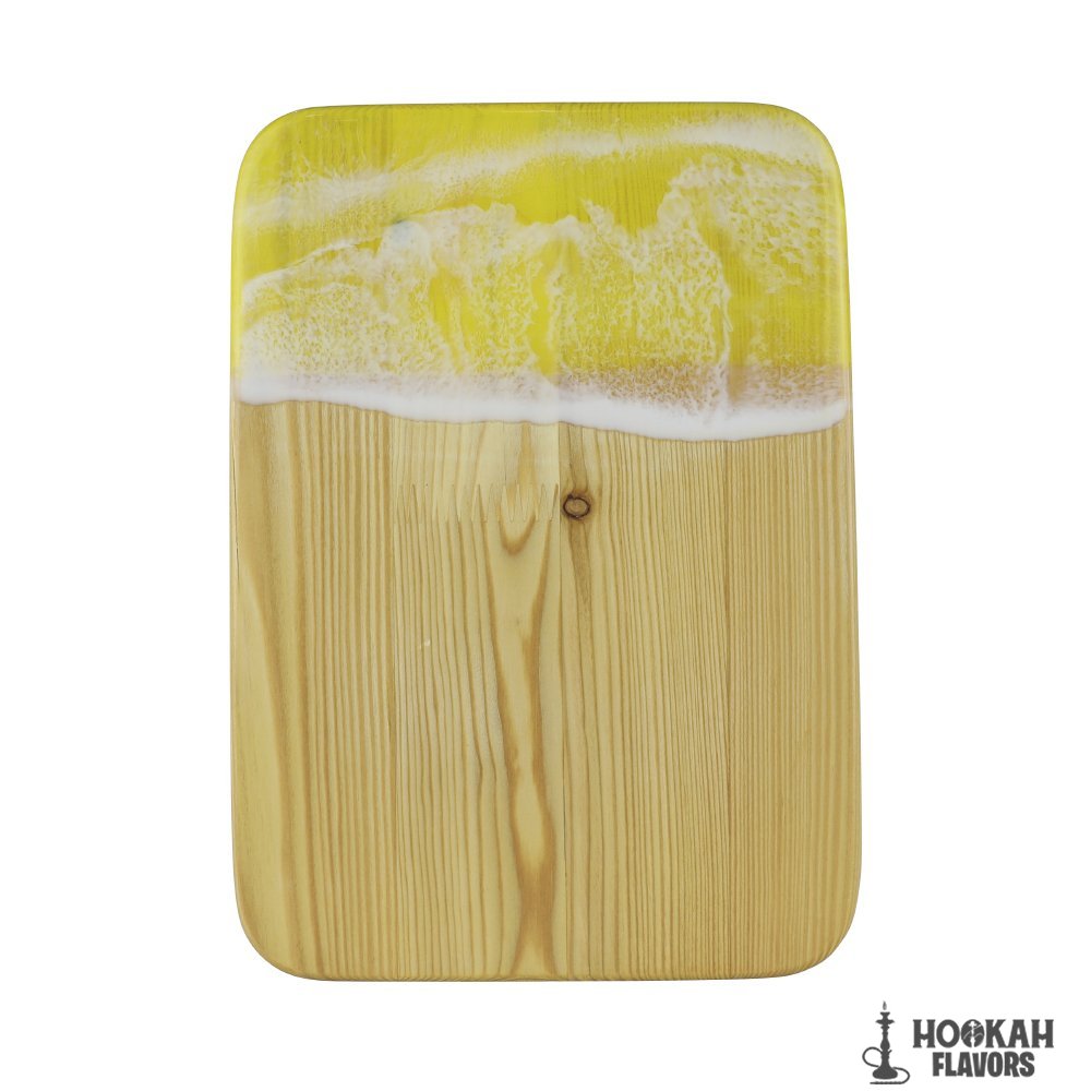 DESK FIRST HOOKAH TOBACCO MIXING BOARD - YELLOW