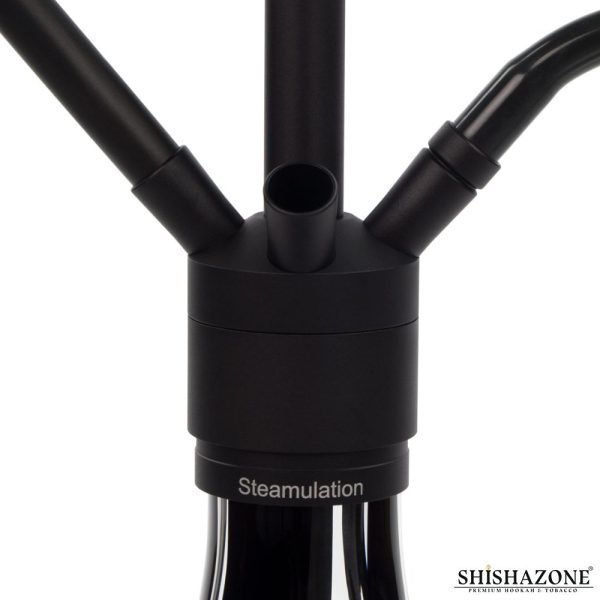 STEAMULATION SHISHA SUPERIOR BLACK MATT - Image 5