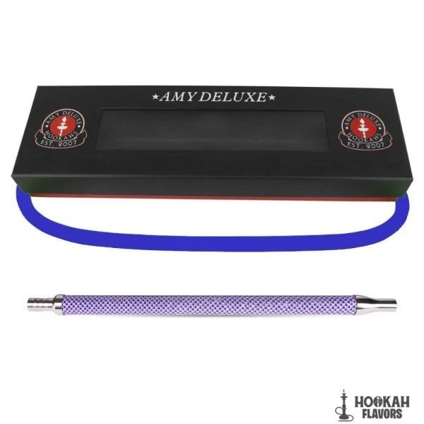 AMY SILICONE HOSE & STAINLESS STEEL MOUTHPIECE IN CARBON - AS03 - Image 2