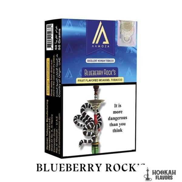 AAMOZA TOBACCO 50 GM - BLUEBERRY ROCK'S