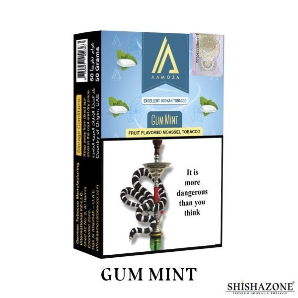 AAMOZA TOBACCO 50 GM - GUM MINT