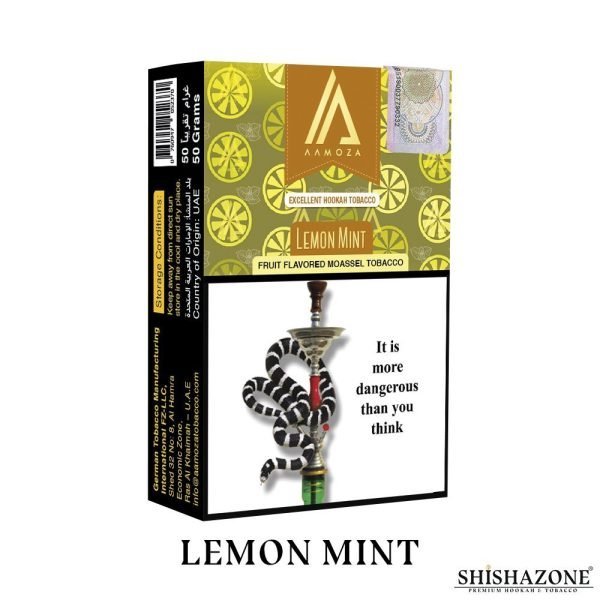 AAMOZA TOBACCO 50 GM - LEMON MINT