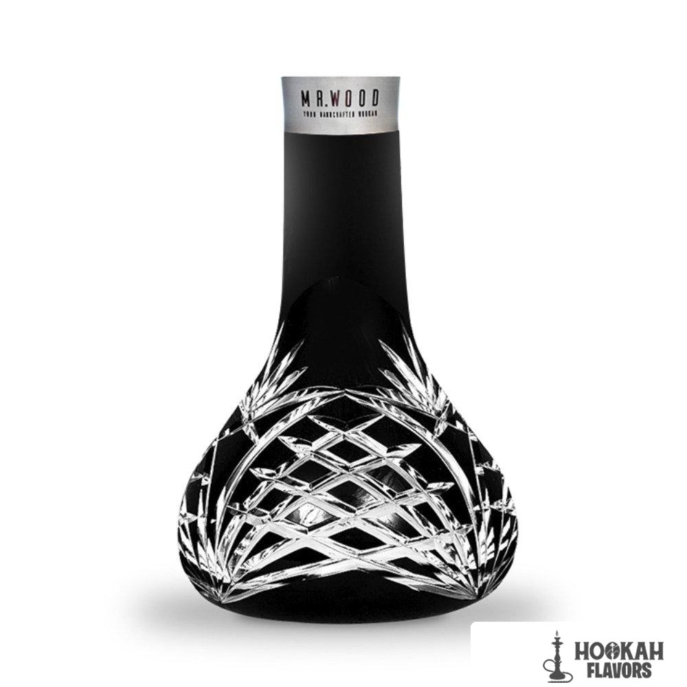 MR.WOOD HOOKAH VASE - BLACK FOREST