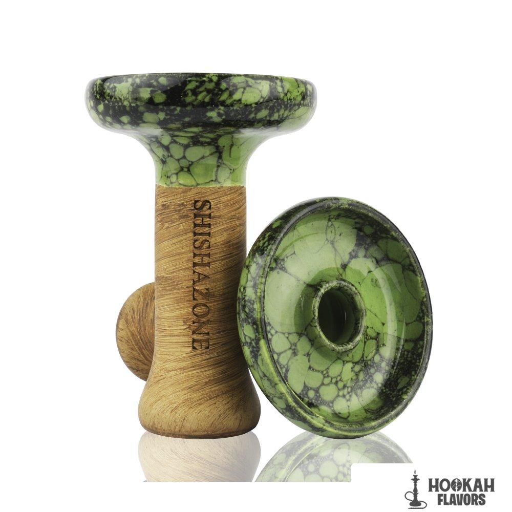 OBLAKO X SHISHAZONE HEAD-GREEN BLACK MARBLE