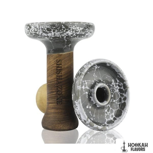 OBLAKO X SHISHAZONE HEAD - GREY WHITE MARBLE