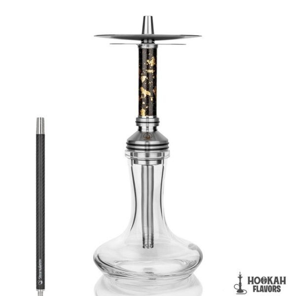 STEAMULATION SHISHA XPANSION MINI - CARBON GOLD LEAF