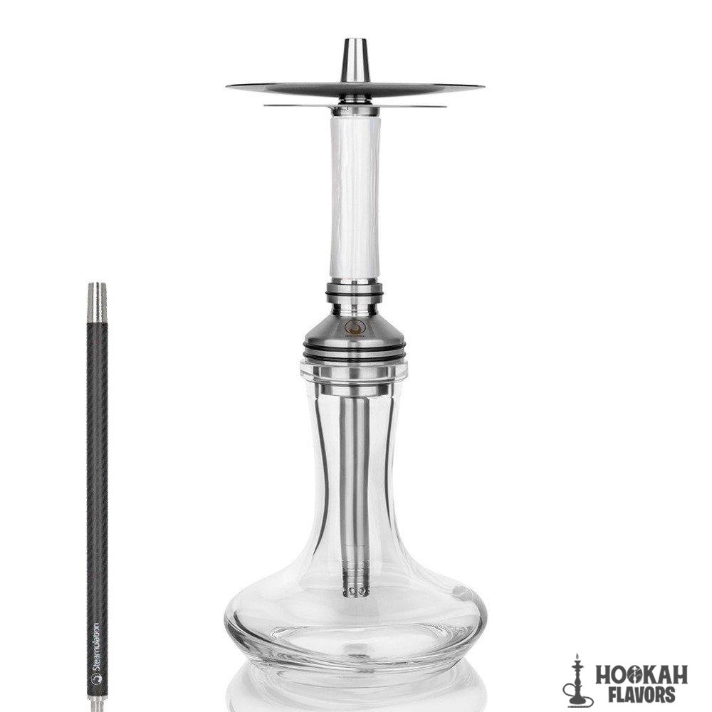 STEAMULATION SHISHA XPANSION MINI - EPOXY MARBLE WHITE