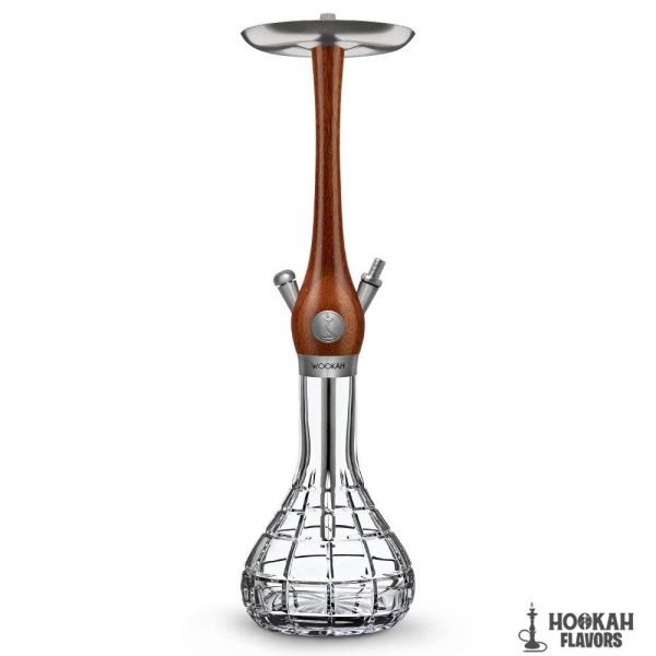 WOOKAH HOOKAH WS - MERBAU SQUARES (without hose and mouthpeice)