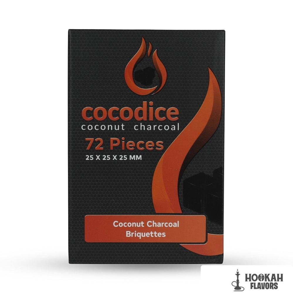 COCODICE COCONUT SHISHA CHARCOAL CUBES 25MM - 1KG