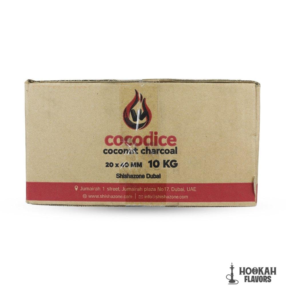 COCODICE COCONUT SHISHA CARCOAL STICKS 2X4 CM - 10KG - Image 3