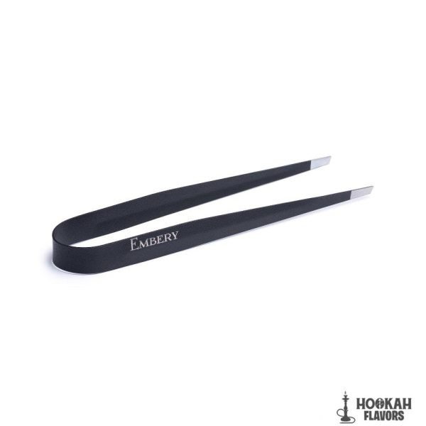 EMBERY TONGS - BLACK