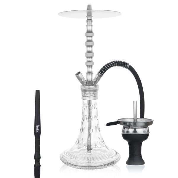 ALADIN HOOKAH ALUX M6 – SILVER - Image 2