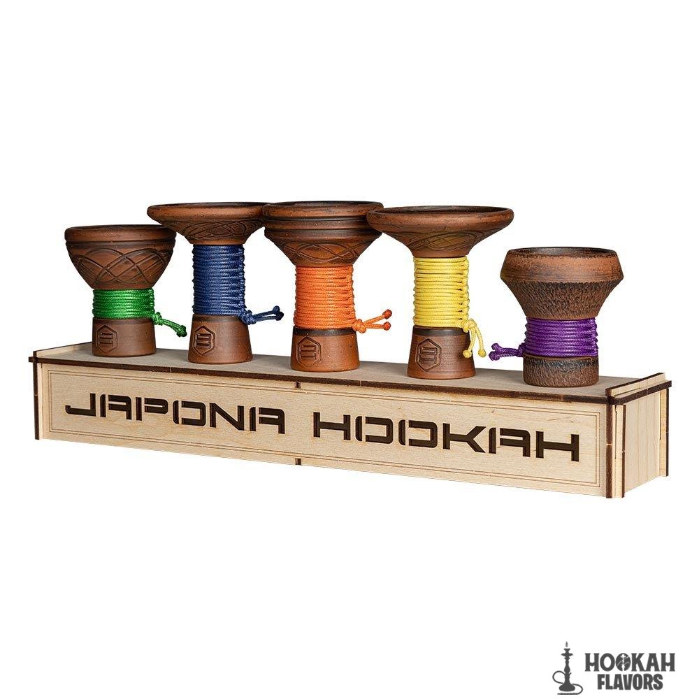 JAPONA HOOKAH STAND FOR HEADS - BROWN