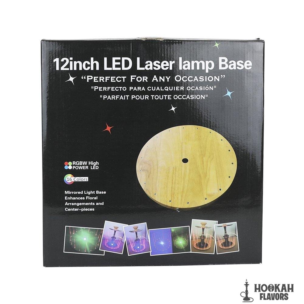 Z SHISHA WOOD SHISHAZONE STAND WITH LED LIGHT DW08 - Image 2