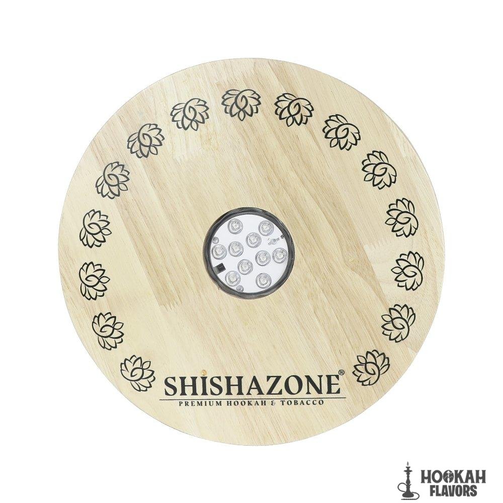 Z SHISHA WOOD SHISHAZONE STAND WITH LED LIGHT DW08