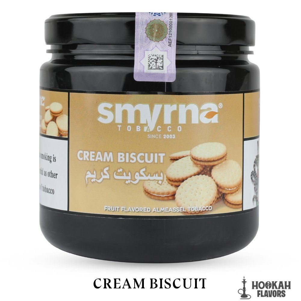 SMYRNA TOBACCO 1KG CREAM BISCUIT