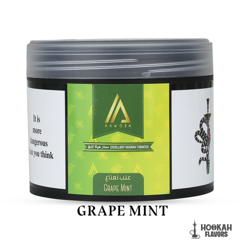AAMOZA TOBACCO 250 GM - GRAPE MINT