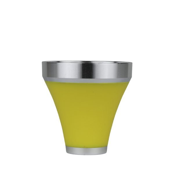KHATEEB SHISHA SILICON HEAD WITH HMD - YELLOW - Image 2