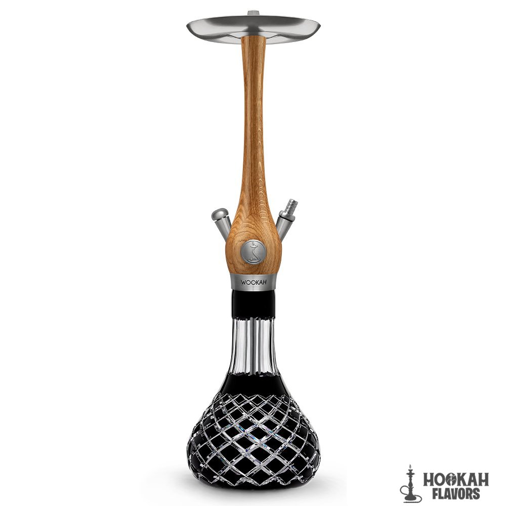 WOOKAH HOOKAH OAK CHECK BLACK