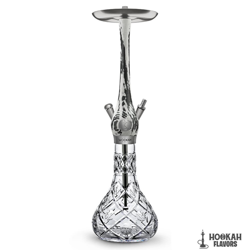 WOOKAH HOOKAH WHITE BLACK OLIVES