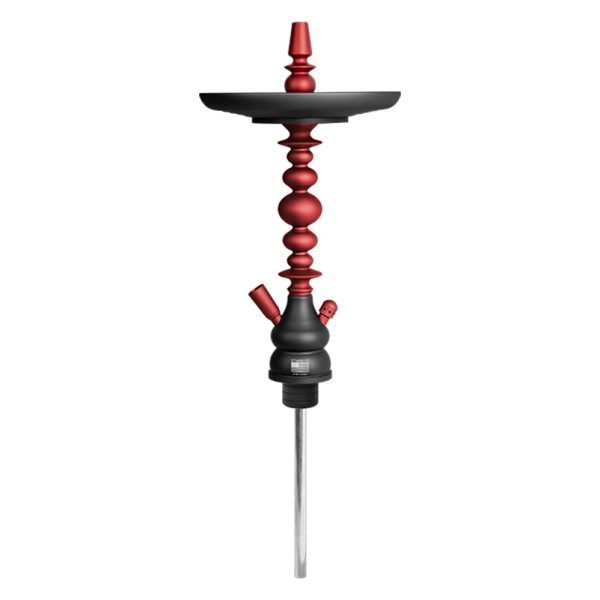 STARBUZZ SHISHA USA HOOKAH REGULAR ATLANTIS - BLACK RED