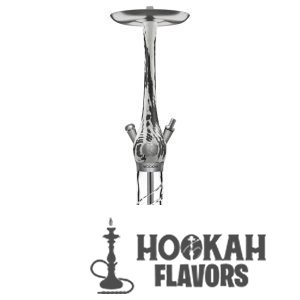 WOOKAH HOOKAH WHITE BLACK TORNADO