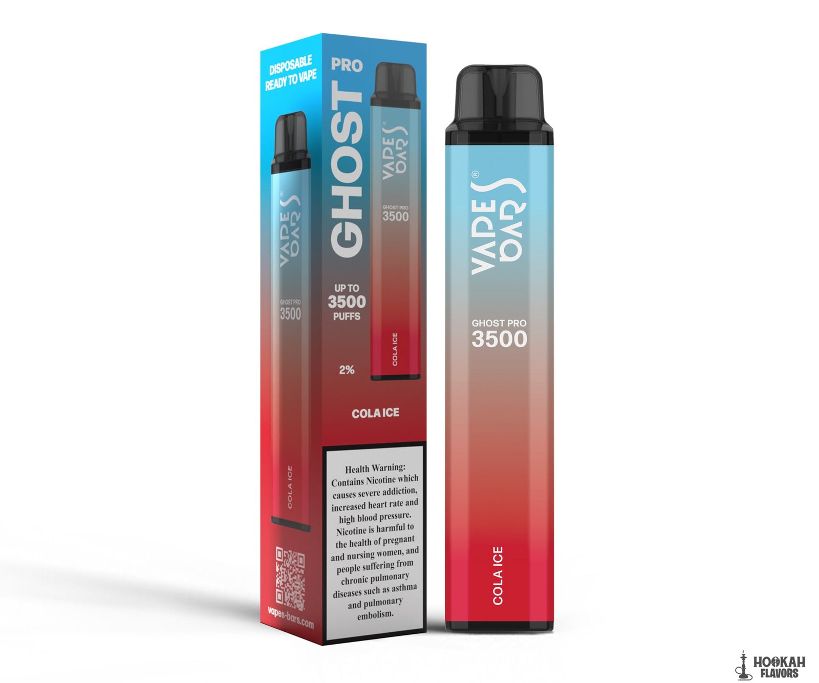 GHOST PRO 3500 20MG - COLA ICE