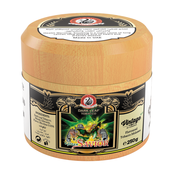 STARBUZZ TOBACCO 250 GRAMS VINTAGE – GREEN SAVIOR