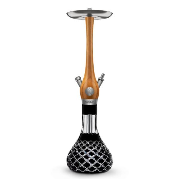 WOOKAH HOOKAH IROKO CHECK BLACK