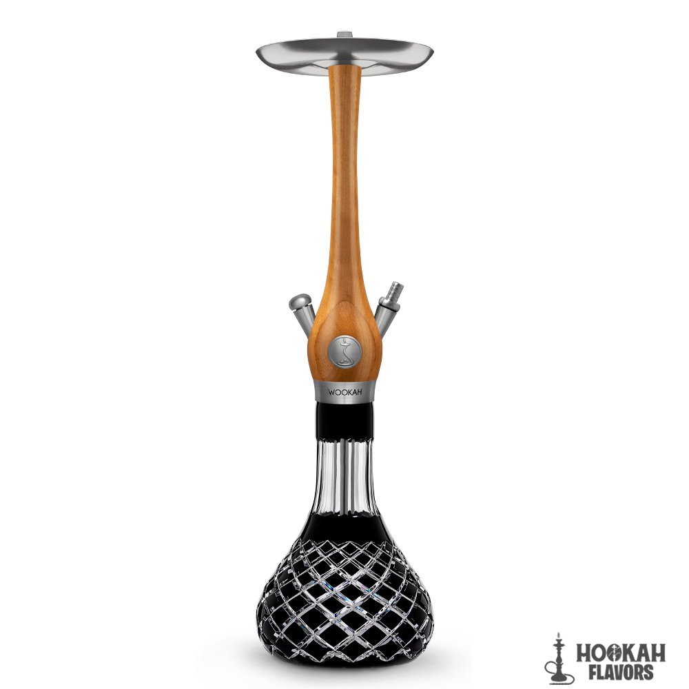 WOOKAH HOOKAH IROKO  CHECK BLACK