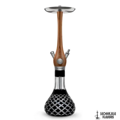 WOOKAH HOOKAH WALNUT CHECK BLACK