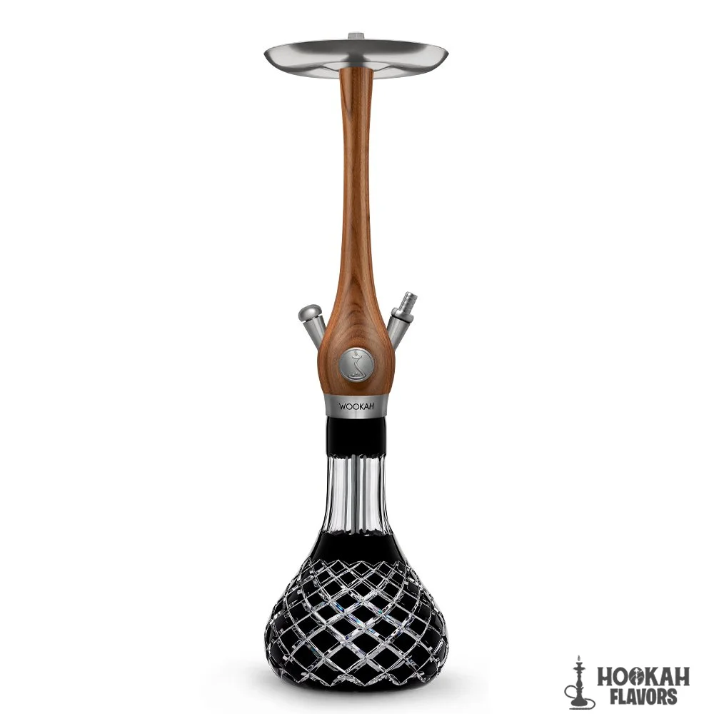 WOOKAH HOOKAH WALNUT CHECK BLACK