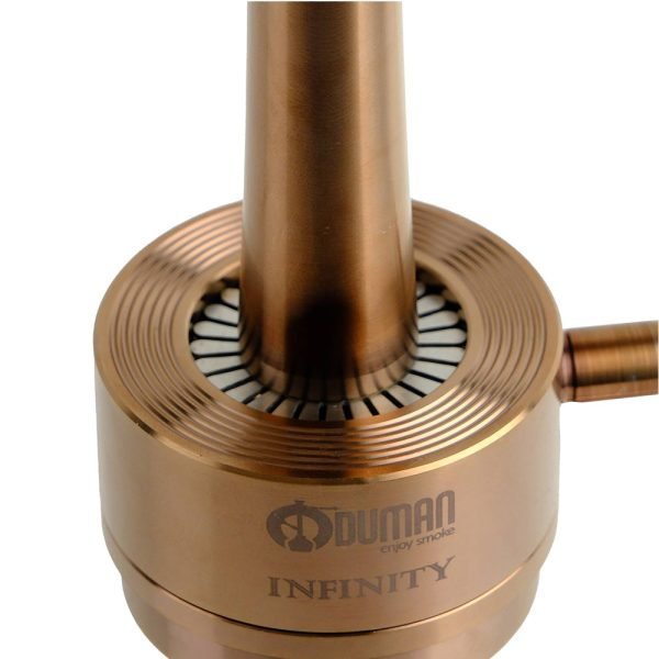 ODUMAN HOOKAH INFINITY - BRONZE GLASS BRONZE BODY - Image 3