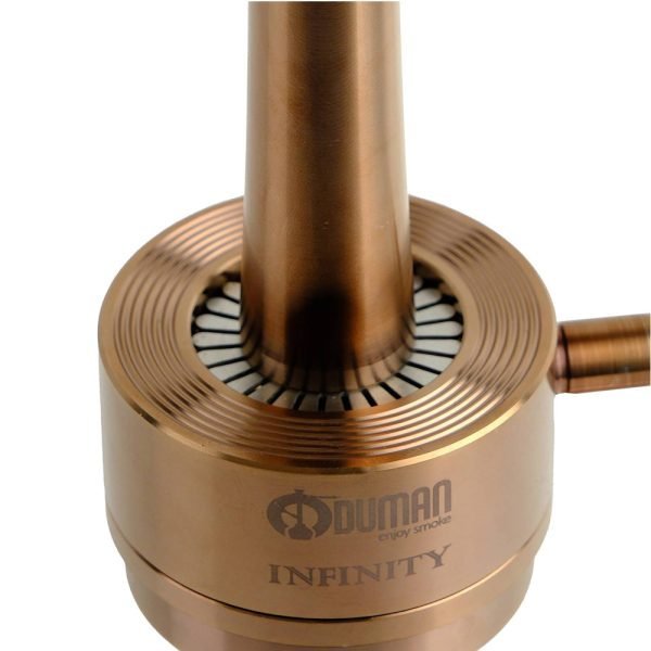 ODUMAN HOOKAH INFINITY - CLEAR GLASS BRONZE BODY - Image 3
