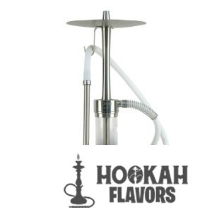 ODUMAN HOOKAH INFINITY - SILVER GLASS SILVER BODY
