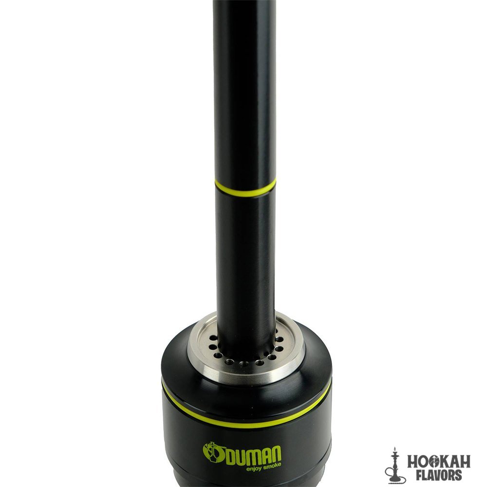 ODUMAN HOOKAH NOVA - CLEAR GLASS BLACK BODY - Image 4