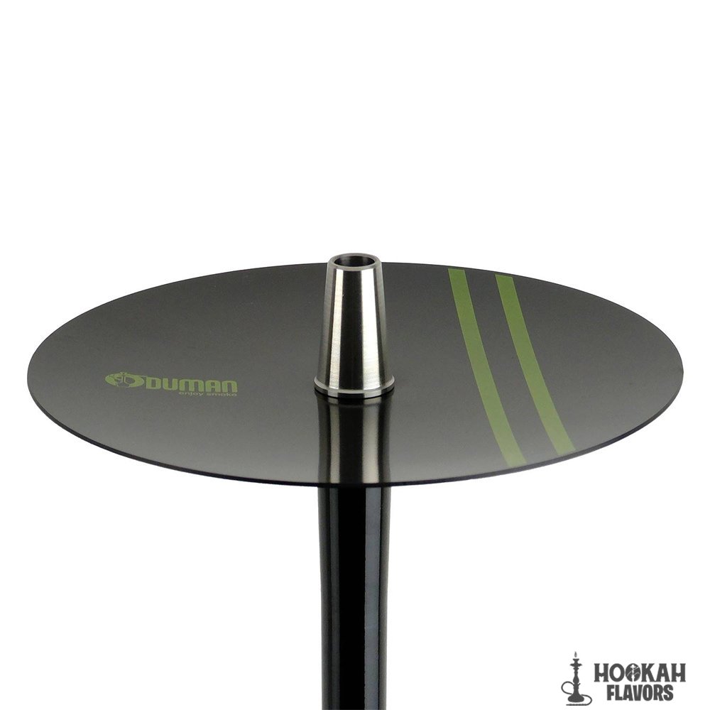 ODUMAN HOOKAH NOVA - CLEAR GLASS BLACK BODY - Image 3